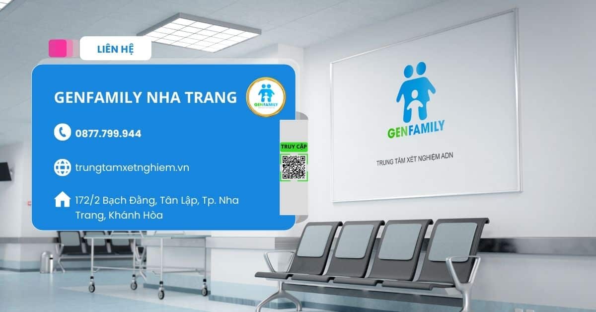 phòng xét nghiệm genfamily nha trang