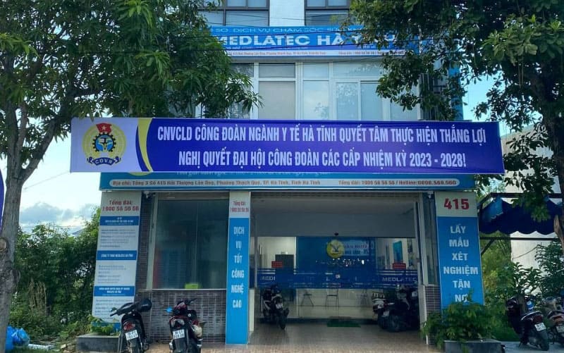 Phòng khám chuyên khoa xét nghiệm Medlatec Hà Tĩnh