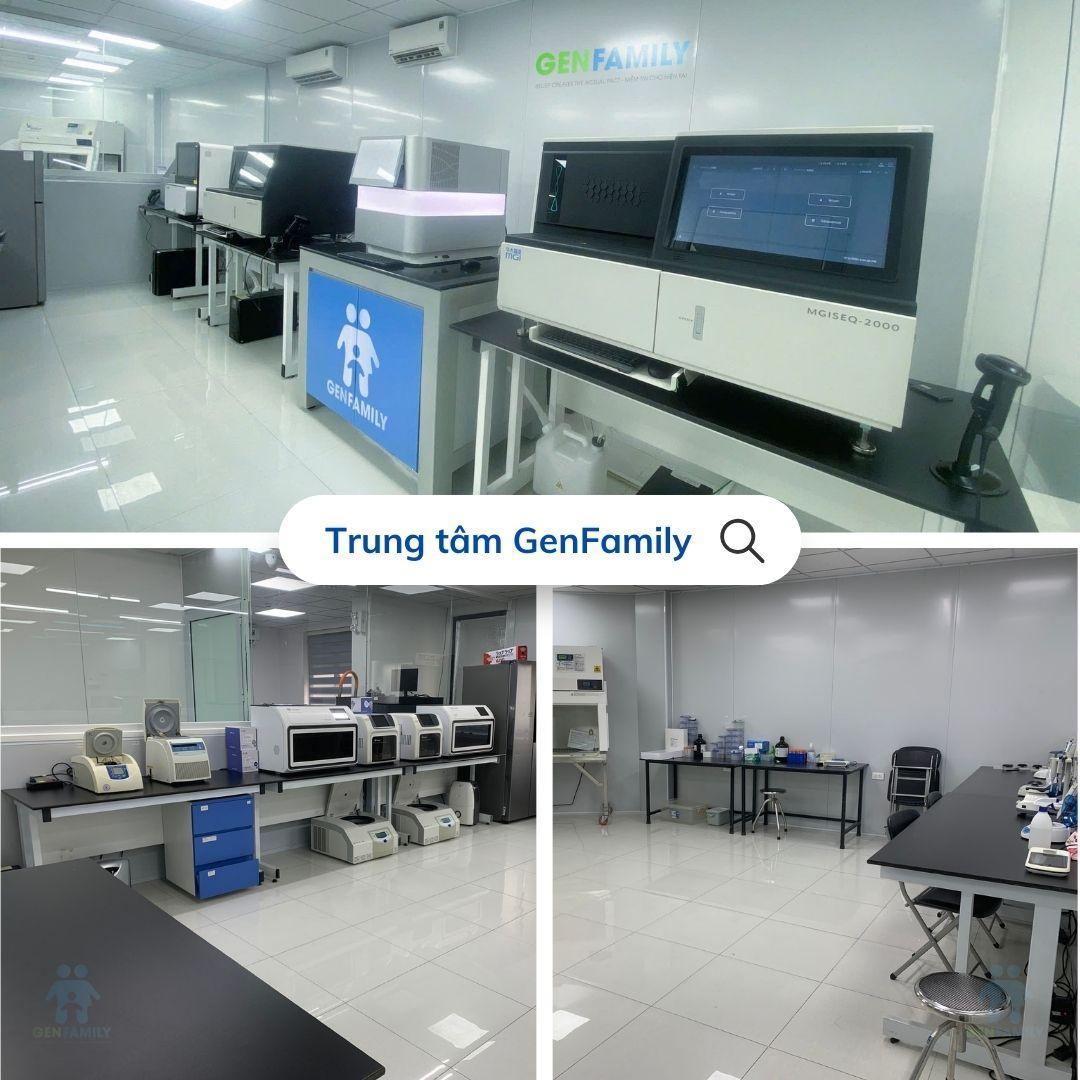 Trung tâm xét nghiệm GenFamily tại Đắk Nông Trung tâm xét nghiệm GenFamily Đắk Nông